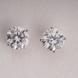 2 CTW ROUND STUD EARRINGS - AUTHORITY COLLECTION