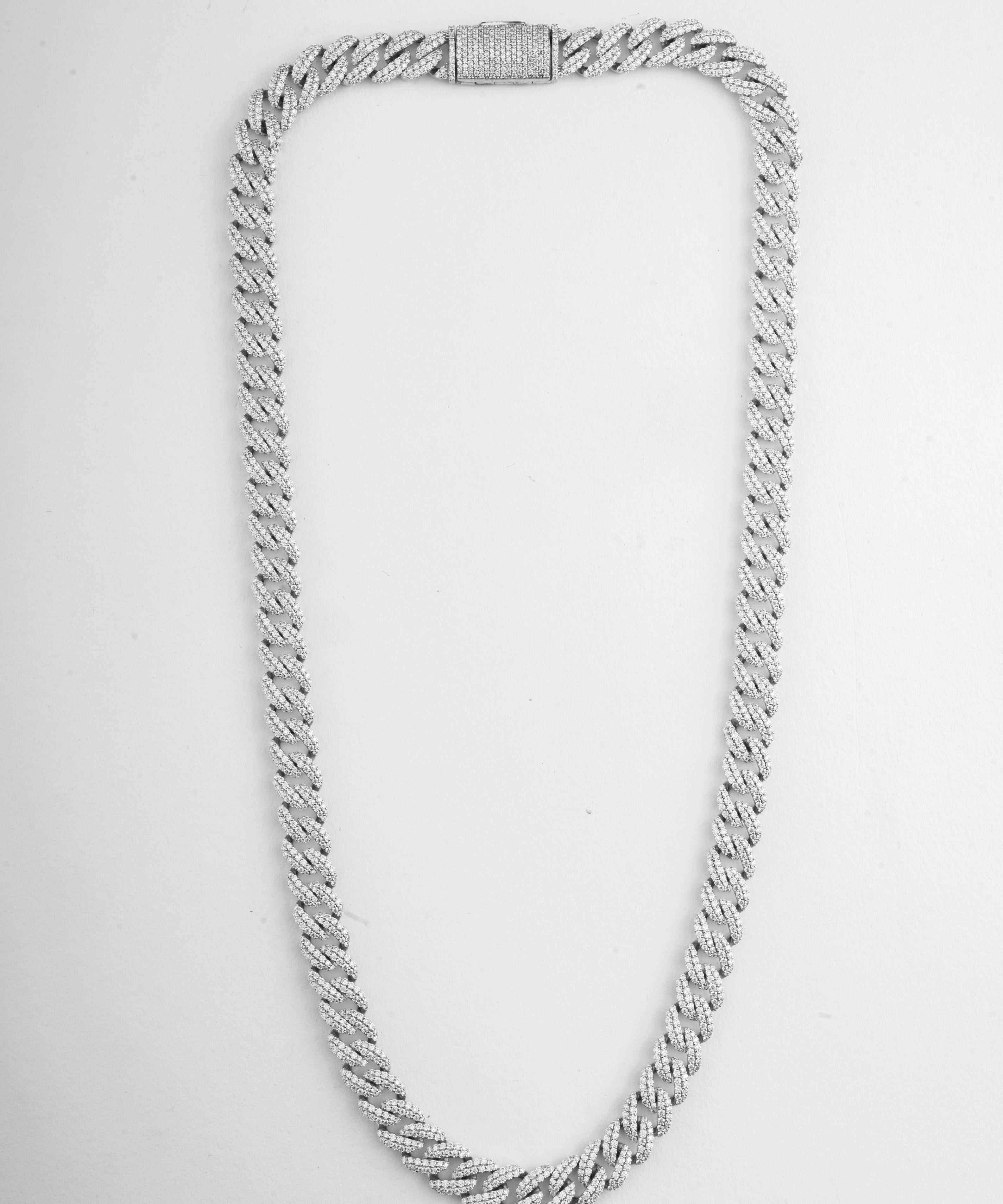 10MM CUBAN CHAIN LAB GROWN DIAMOND - AUTHORITY LUXURY