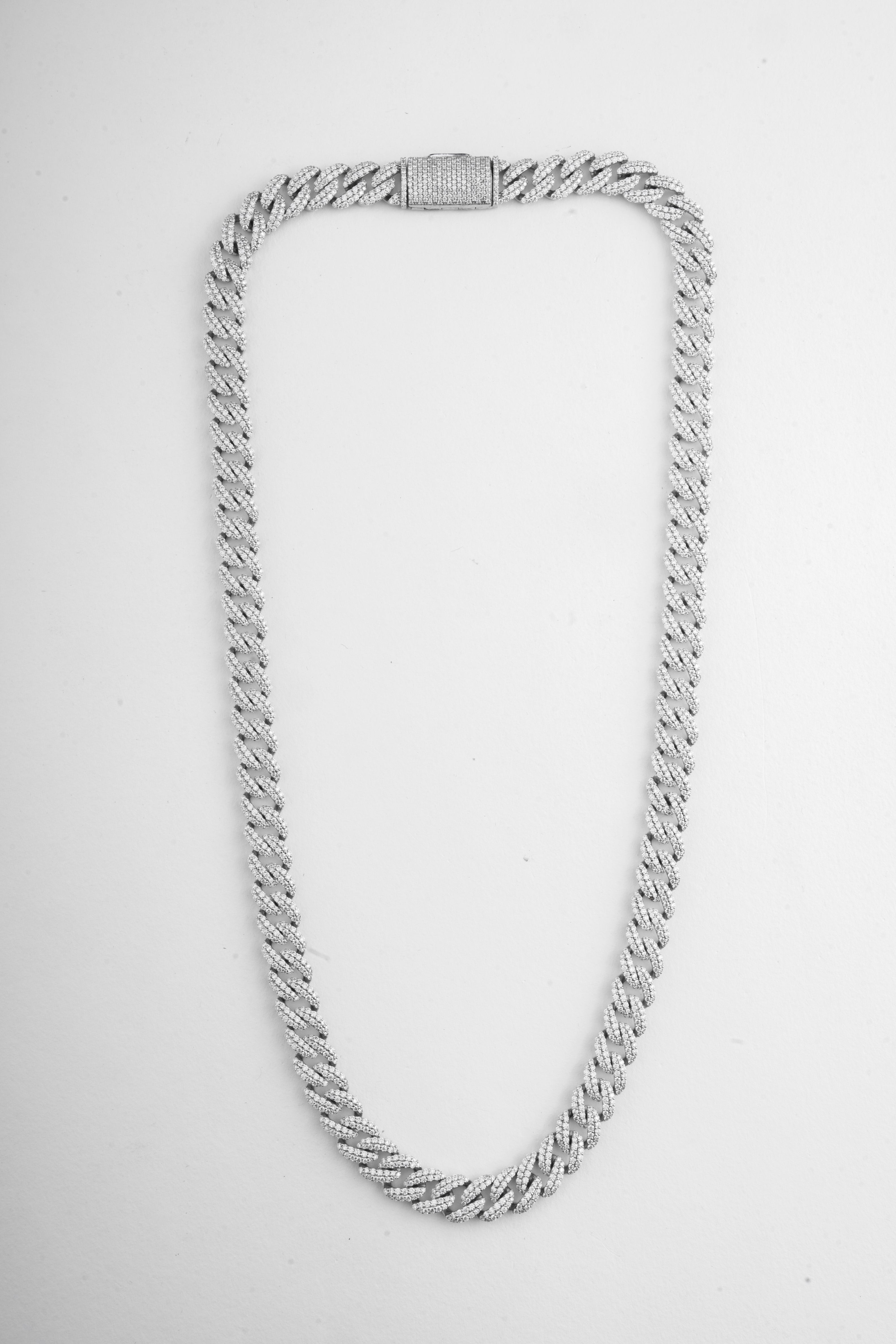 10MM CUBAN CHAIN LAB GROWN DIAMOND - AUTHORITY LUXURY
