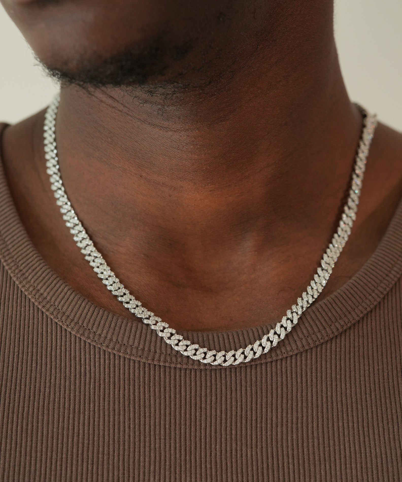 6MM CUBAN CHAIN LAB GROWN DIAMOND - EXECUTIVE EXCELLENCE