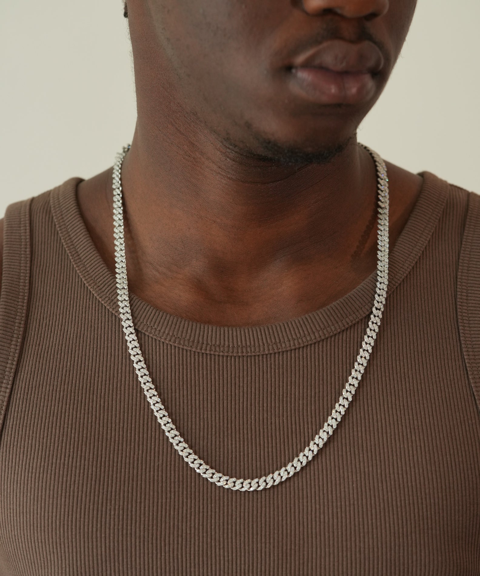6MM CUBAN CHAIN LAB GROWN DIAMOND - EXECUTIVE EXCELLENCE