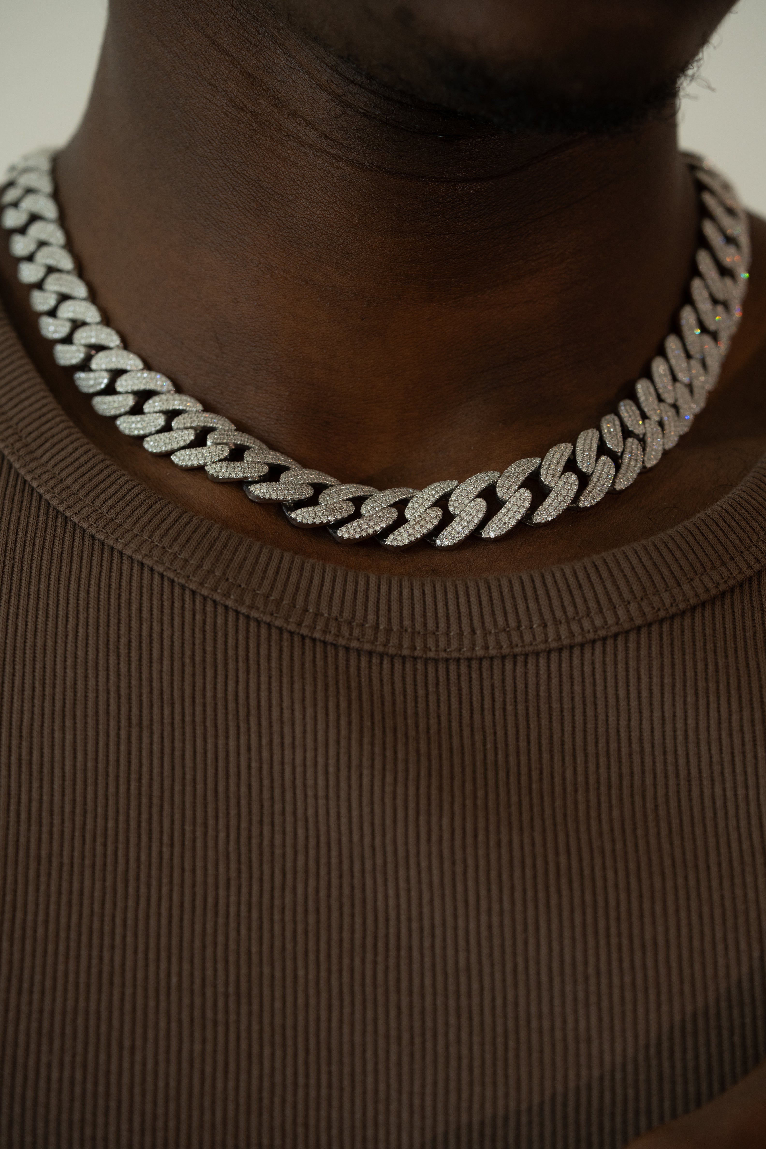 10MM CUBAN CHAIN LAB GROWN DIAMOND - AUTHORITY LUXURY